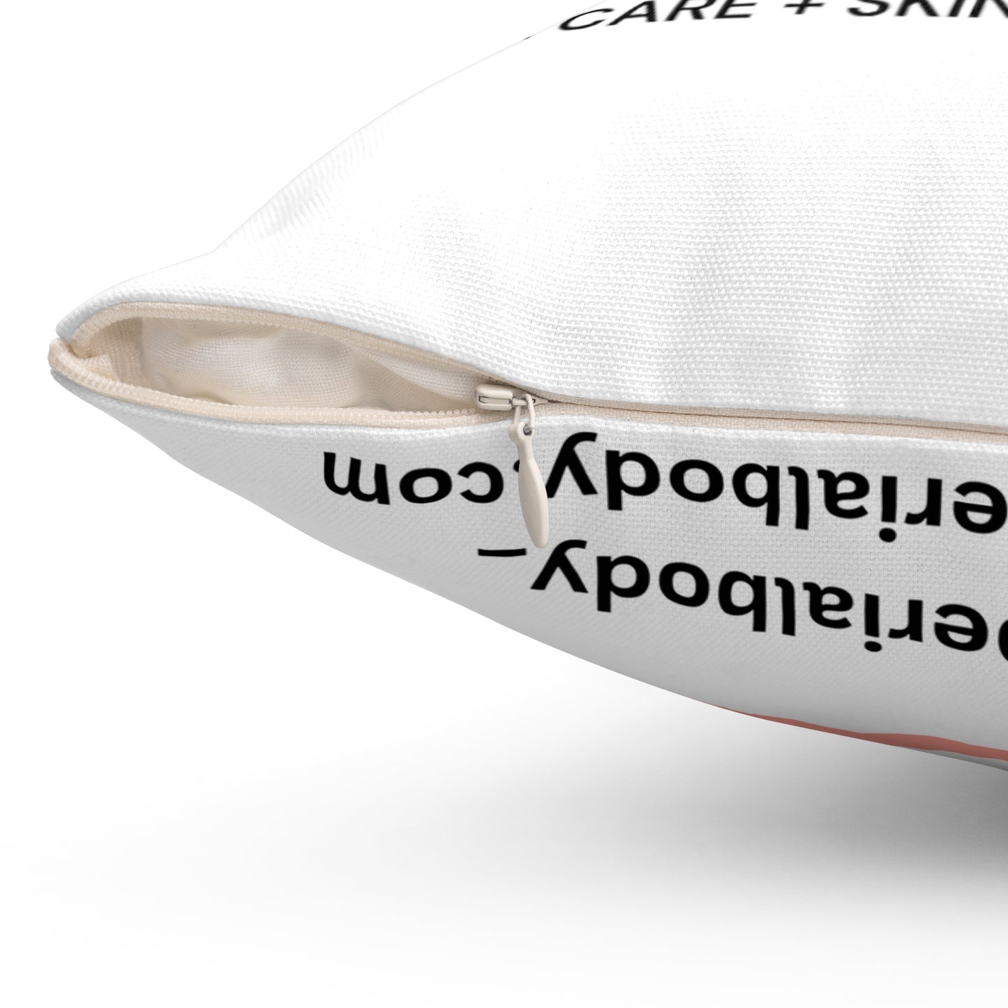 Spun Polyester Square Pillow