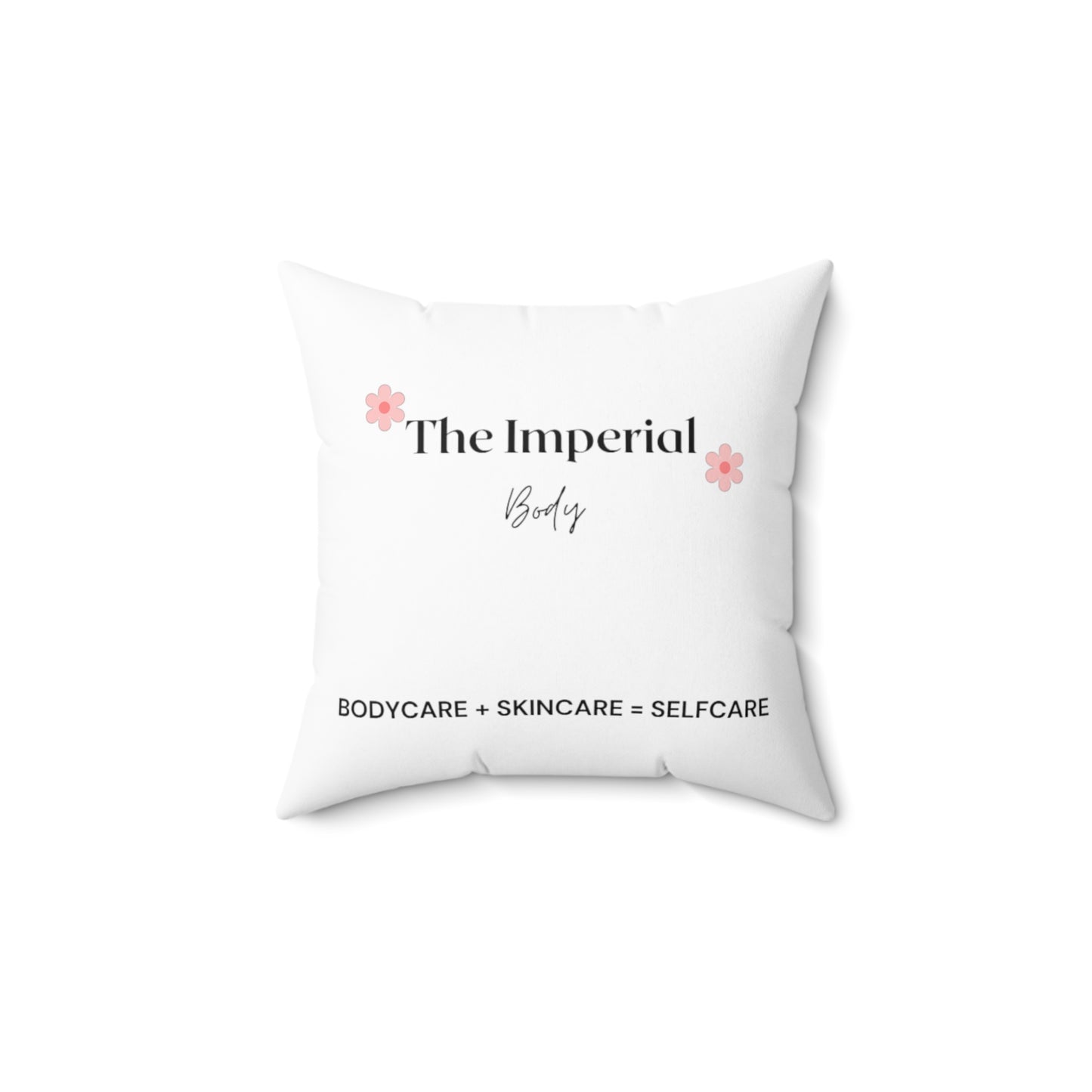 Spun Polyester Square Pillow