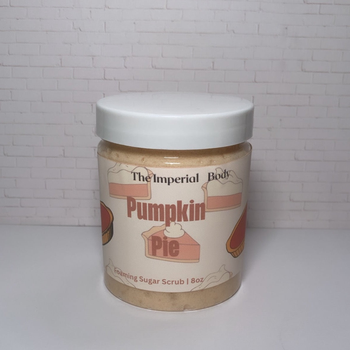 Pumpkin Pie Foaming Sugar Scrub