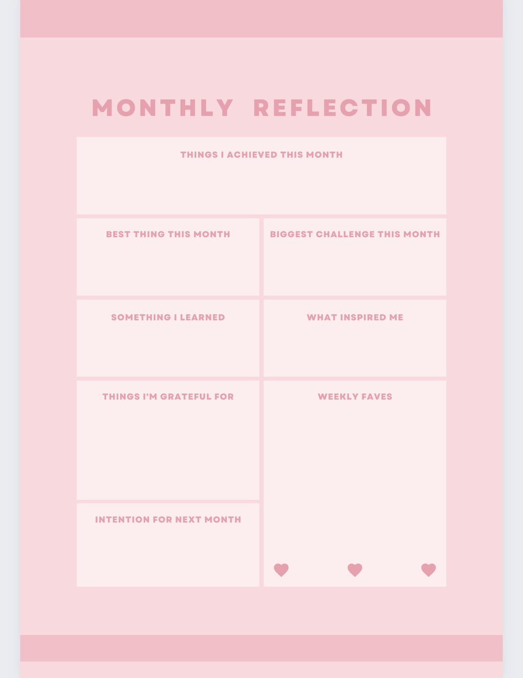 Monthly + Weekly + Daily Planner