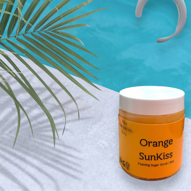 Orange Sunkiss Foaming Sugar Scrub