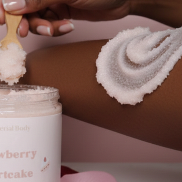 Strawberry Shortcake Sugar Scrub