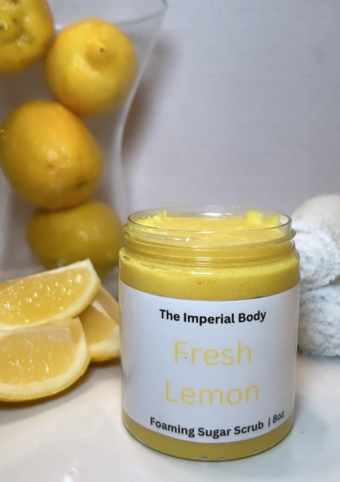 Fresh Lemon Body Scrub