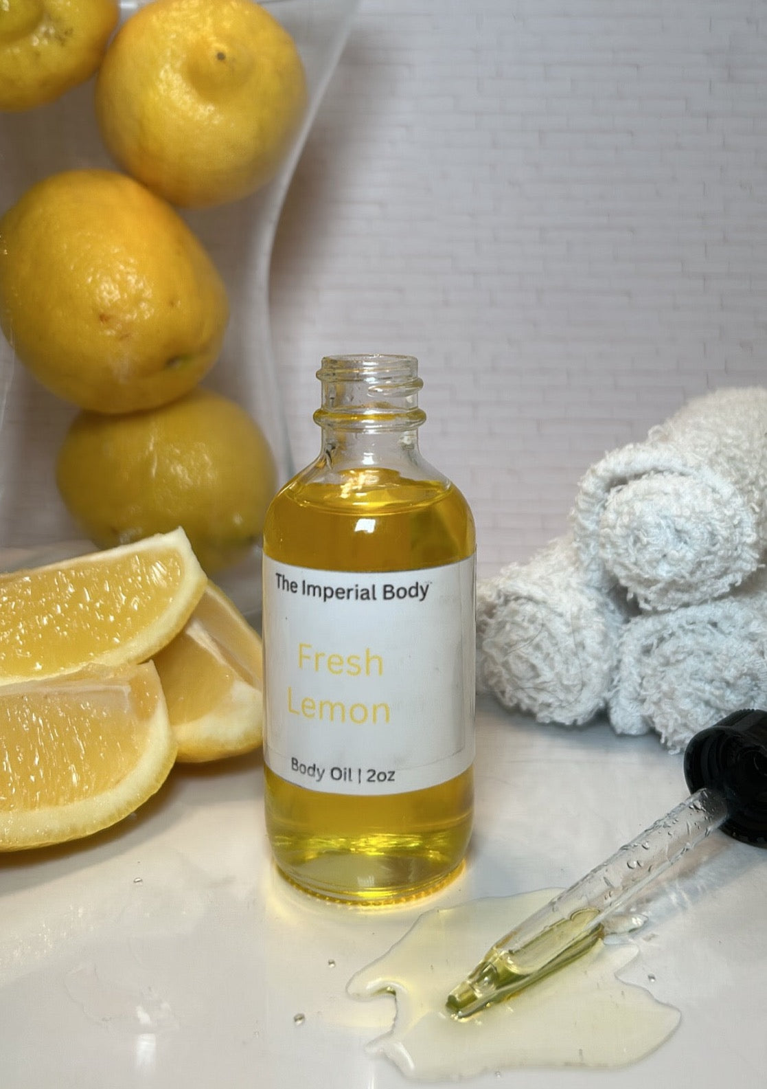 Fresh Lemon Body Oil